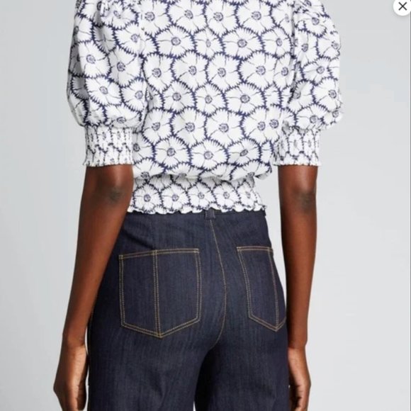 Cinq a sept Elliot cropped floral top size XS - Picture 2 of 7